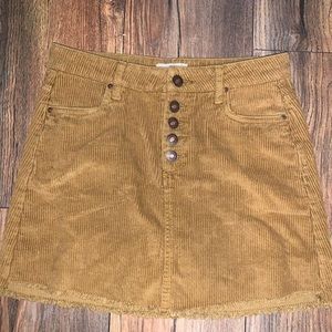 corduroy skirt
